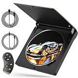 CD Player für Auto mit USB-Anschluss - Homlab Universal CD Laufwerk für Auto PKW LKW mit 1M USB-Verlängerungskabel, Externes CD Laufwerk für Laptop, PC, Fernseher, kompatibel mit Android Autoradio