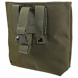 Gogogmee Multifunktionale Kleine Gürteltasche Militärgrün Großer Aufbewahrungsbeutel für Outdoor Camping Werkzeug Medizinbeutel mit Praktischem Stauraum Kompakt und Tragbar