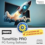 Nero TuneItUp PRO | PC Tuning & Windows Optimierung | PC beschleunigen | Windows schneller starten | Internet-Speed erhöhen | automatische Wächterfunktion | Jahreslizenz | 3 PC | Windows 11/10/8/7