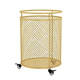 MILIPA Aufbewahrungskorb Wäschekorb, rundes Gitter, schmutzige Kleidung, Wäschekorb, Aufbewahrungs-Organizer für Spielzeugsammlung, Aufbewahrungskorb