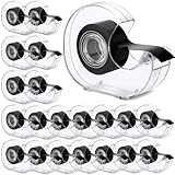 Tenceur Klebebandrolle, 3 m lang x 1,9 cm breit, Magnetbandabroller, flexible Magnetrolle, Magnetstreifen mit selbstklebender Rückseite, für DIY-Kühlschrank, Heimbüro, 20 Stück