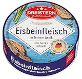 Dreistern Eisbeinfleisch in der 200 Gramm Konservendose | mit praktischem Ring Pull | lecker auf Brot oder im Salat