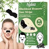 Mitesserentferner Strips 80 Stück – Tiefenreinigende Porenpflaster mit Aktivkohle für Gesicht und Nase, Entfernt Verstopfungen und Überschüssigen Talg