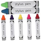 HOMSFOU 7St tragbarer Bildschirmstift Bildschirm-Touch-Stift kreativer Eingabestift Eingabestifte schreibkladde Multitool Stift Kapazitiver Smartphone-Stift Touchscreen-Stifte Metall-Stab