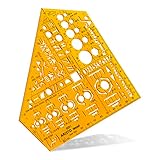 Schablone Schulwinkel-Metall Tuschenoppen