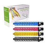 Ineecink Kompatible Tonerkartusche Als Ersatz Für Ricoh IM C3000 842251 Zur Verwendung Mit Ricoh Aficio IM C3000 C3500 Drucker, 4Er-Pack,4p
