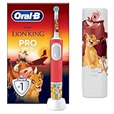 Oral-B Pro Kids König der Löwen Elektrische Zahnbürste, Designed by Braun