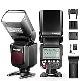 NEEWER NW665-C E TTL II Speedlite Blitz, 2,4G HSS 1/8000s, 10,8V/2040mAh Lithium Akku, volle Leistung 650 Blitze, 1,5 s Recyclingzeit, kompatibel mit Canon R6 R5 R3 R M6 850D 800D 7D /6D Mark II