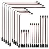 Wresetly 25 Stück Verlängerungskabel im Jr-Stil, Kabel, Jr Stecker von einer Buchse, Rc Verlängerung für RC Auto