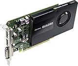 PNY NVIDIA QUADRO K2200 professionelle Grafikkarte 4 GB GDDR5 PCI-Express 4K 2 x DP + DVI (VCQK2200-PB)