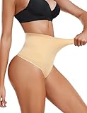 Yeblues Damen Bauchweg Unterhose Shapewear, Miederhose Bauch Weg Unterhosen String Tanga Hose Unterwäsche Slip Hosen Shaping,Shape Stark Formende Body Shaper für Frauen 533
