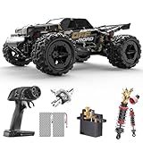 DEERC 9309E 1:16 Ferngesteuertes Auto für Erwachsene, Geländewagen 40 km/h, 4WD Elektro Offroad Monstertruck, 2.4GHz Hochgeschwindigkeitsauto, Wasserdichtes RC Auto mit 2 Akkus für Jungen & Kinder
