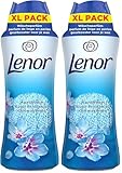 Lenor Wäscheparfüm Aprilfrisch 495g, Non-Stop Frische Für Bis Zu 12 Wochen Im Schrank (Packung mit 2)