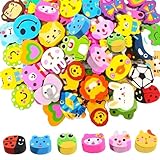 30 Stück Radiergummi Lustig Tiere Set für Süße Bürobedarf Radiergummi Bunt für Bleistift Radierer Geschenke Klasse Belohnungen Random Style