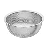 HENCKELS by ZWILLING TRIO Küchensieb 20 cm, rostfreier Loch-Edelstahl