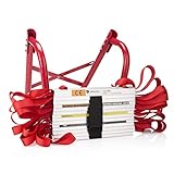 Smartwares Fluchtleiter – Universelles Befestigungssystem für den Notfall – Ideal für 1-stöckige Gebäude – 4,5 Meter – Belastbar bis 450 kg – 10.015.18