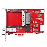 TBS DVB-S2 Dual Tuner Dual CI PCI Express Digital Satellite TV Karte für Live TV/Fenster/Linux/HTPC/IPTV Server