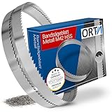 Orta - 3 Stück - 1140 x 13 x 0,65 x 10/14 ZpZ - Bi-Metall M42 HSS | Bandsägeblatt für Stahl, Edelstahl, Baustahl... | Geeignet für Güde MBS 105 V Bandsäge