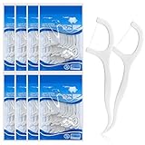 Dazkzooy Zahnseide Stick 400 Stück - 3X Zahnreinigung - Effektive Zahnreinigung für enge Zahnzwischenräume - Speziell für Backenzähne - Hält das Zahnfleisch gesund - Ideal für die tägliche Zahnpflege