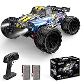 Rhybor Ferngesteuertes Auto 40KM/H 1:16 RC Auto, 4WD Crawler Monstertruck für Erwachsene und Kinder 8+, RC Buggy mit Präzisionssteuerung, Ideal für Rennen und Offroad-Abenteuer