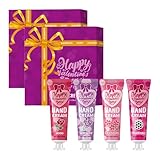4 Pack Handcreme Set, Mini Handcreme Damen Geschenkset, Plant Fragrance Handpflegecreme für Trockene, Rissige Hände, Handcremes Geschenkset für Frauen, Männer, Mama, Weihnachten, Geburtstags (2PC, 1)