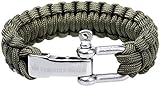 The Friendly Swede Paracord Survival-Armband mit Edelstahlverschluss - ideales Zubehör für Ihre Überlebensausrüstung
