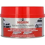 NIGRIN Hartwachs- Politurpaste, reinigt, glättet und konserviert, mit hochwertigem Carnaubawachs, 250 ml