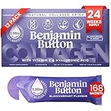 12.000mg Meeres-Kollagen | Schwarze Johannisbeere XXL (168 Tage) | Hydrolysiert Flüssig | Hyaluronsäure | Vitamin C | Beauty Drink Spar-Set.