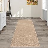 the carpet Kansas - Stilvoller Teppich im Jute-Look, ideal für Wohnzimmer, Esszimmer & Flur, pflegeleicht und wetterbeständig für Indoor & Outdoor, ca. 60 x 180 cm