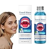 Mundwasser - Geruchsiminator Flüssigkeit | 120 ml Sensitive Gum Care Rinse - Kräutermundmund 120 ml Flasche 13,2 cm Höhe | Kinder Erwachsene reisen täglich frisches Vertrauen Hygiene