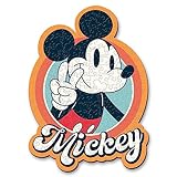 Trefl – Konturenpuzzle aus Holz: Disney, Retro Micky Maus – 160 Stücke, Wood Craft, Unregelmäßige Formen, 10 Figuren, Premium Modern Puzzlespiel, für Erwachsene und Kinder ab 9 Jahren