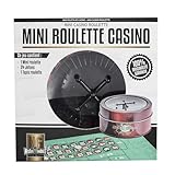 MISTER GADGET, MG3489, Casino Roulette Game, Black, Red, Green: Recreate The Atmosphere of The Casinos at Home, Guaranteed Laughter with Friends or Family. Bet and let Chance Decide!