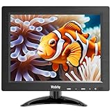 Wstirhy 9.7 Zoll Monitor 1024x768 LED Bildschirm mit HDMI VGA AV BNC USB, CCTV Monitor für PC, Computer, integrierter Lautsprecher