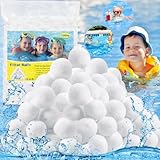 SaiXuan 1300g Pool Filterbälle, Ersetzt 45kg Filtersand Quarzsand,Filterballs für Sandfilteranlagen Pool,Filter Balls ersetzen,Filterpumpe,PoolzubehörFiltersand für Pool Sandfilter,Aquarium