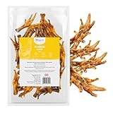 Gaczoo - Hühnerfüße für Hunde - Kauartikel Hund - Hundeleckerli Getrocknet, 100% ohne Zusätze - Langer Kauspaß - Beschäftigung & Stressabbau, Protein- & Kollagenquelle - 500g