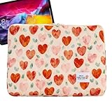 14 Zoll Laptop-Hülle | Schutzhülle | Multifunktionale Organizer | Laptop-Aufbewahrungstasche | Florale Computertasche | Für Den Innen- Und Außenbereich Für Arbeit Und Geschäftsreisen 35x26x3cm