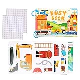 Reisespielzeug - Interaktives Pädagogisches Arbeitsbuch | Lernspielzeug Pädagogisches Spielzeug,Für Kinder Mädchen Geburtstag Weihnachten Zuhause Reisen Schulen Kindergarten