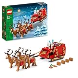 LEGO Seasons and Occasions – Kreatives Spielset – Weihnachtsspielzeug für Kinder ab 9 Jahren mit Minifigur, Rentieren, Gitarre, Teddybär und Skiern – Geschenkidee und Weihnachtsdekoration – 40499