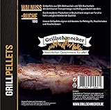Grillschmecker Grillpellets 10 kg Walnuss- & Buchholz - Natürliches Holzaroma für Grill, Pelletofen & Smoker -