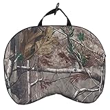 Mrisata Jagdsitzkissen, Stadionkissen, Tragbares Jagdsitzkissen, Tragbares Sitzkissen mit Griff, Memory-Schaum, Geräuschlos, Leicht, für Camping, Jagd, Angeln, Camping, Outdoor, Sport,
