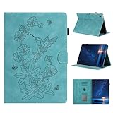 Tablet H체lle f체r iPad mini 7 (A17 Pro 2024)/iPad mini 6 (2021) Schutzh체lle Smart Cover Tablet Case Rotationcase Klapph체lle 360째 drehbar mit Standfunktion Tasche,See blau