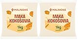 MALINOWE KOKOSMEHL KOKOSMEHL NATÜRLICHE PREMIUMQUALITÄT 2x1kg