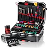 KNIPEX 00 21 06 M Werkzeugkoffer 'BIG Basic Move' Mechanik 90-teilig