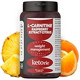 Premium Keto Diät Pillen - Acetyl-L-Carnitin + Himbeerextrakt | Energie steigern, Heißhunger lindern, Stoffwechsel unterstützen |Ergänzung für Frauen und Männer, 90 Kapseln 500 mg