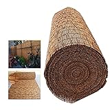Bambus-Sichtschutz für Balkon und Terrasse, 1,2 m hohe Zaunrolle mit Sonnenschutz für den Außenbereich, Garten und Galerie, 2 0,9 m hohe Abdeckung