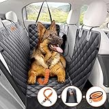 Hundedecke Auto Rückbank Hund Auto Hundedecke Rücksitz Rückbank Wasserdicht Autodecke Hund Rücksitz Autoschondecke Rücksitzschoner Hund Rückbankschoner Autoschutzdecke Rücksitz