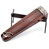 Zither Instrument,Guzheng Instrument,Miniatur chinesische Zither Guzheng Modell Holzzither Musikinstrument Modell Display Mini Ornamente Handwerk für Wohnkultur Geschenk