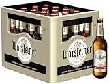 Warsteiner Premium Pilsener Alkoholfrei Flaschenbier, MEHRWEG im Kasten, Alkoholfreies isotonisches Pils Bier, 20er Kiste (20 x 0.5 l)