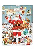 Niederegger Adventskalender Weihnachtsmann, nostalgisches Design, gefüllt mit Niederegger Marzipan, 1er Pack (1 x 500 g)