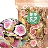 Gefriergetrocknete Feigen | XL 300g Natürlich Feigen Getrocknet | Ohne Zuckerzusatz Gesund Gefriergetrocknete Süßigkeiten | Gefriergetrocknete Früchte Freeze Dried Fruit Fig | ZingyZoo